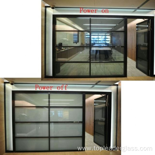 Custom Size Electric PDLC Film Tempered Smart Glass